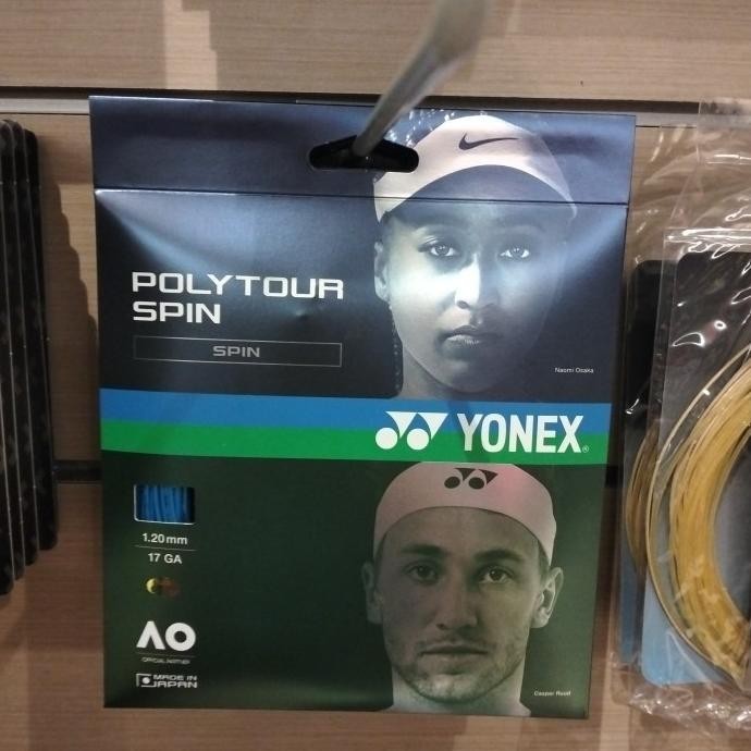 Senar Raket Tenis Yonex Polytour SPIN | Monofilament | Spin |