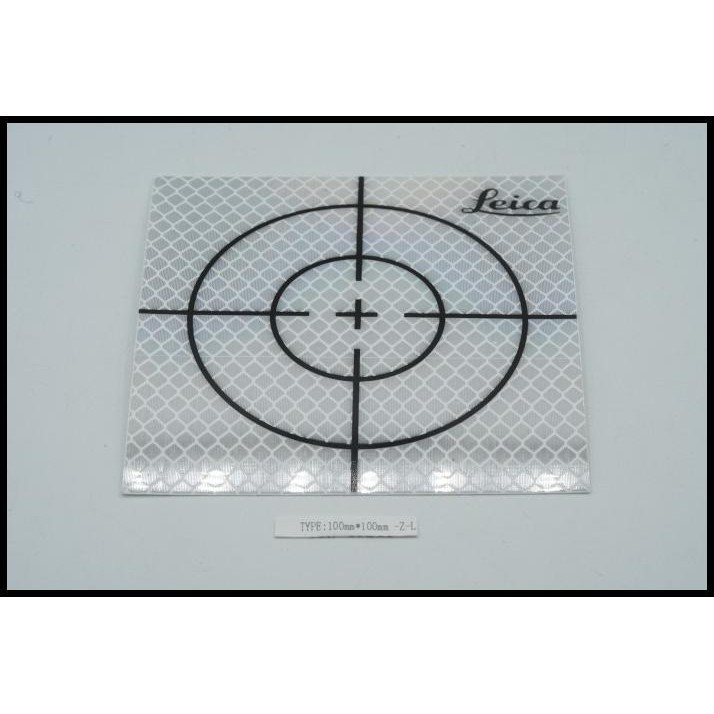 

TERMURAH REFLECTOR 100X100MM 10X10 CM SHEET SILVER SURVEY STICKER TARGET LEICA !!!!!!!