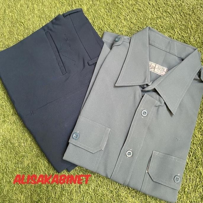 Baju Setelan Seragam Pdh Jatah Tni Al Krah Berdiri