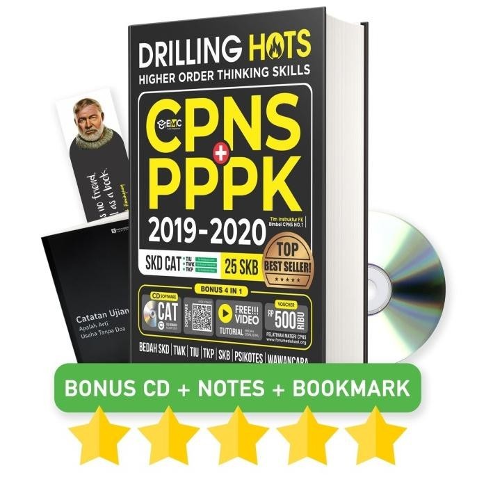 

Buku CPNS / Drilling HOTS CPNS + PPPK 2019-2020