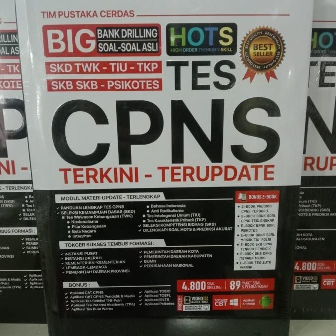 

Buku Tes CPNS kisi - kisi resmi terkini terupdate