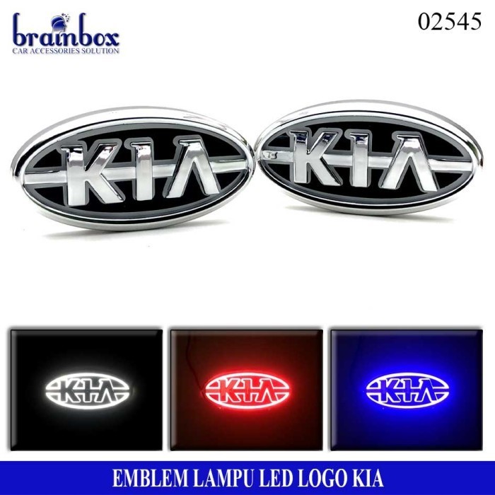 High Quality Car Logo Light Kia Emblem Mobil Lampu Car Logo Led Emblem