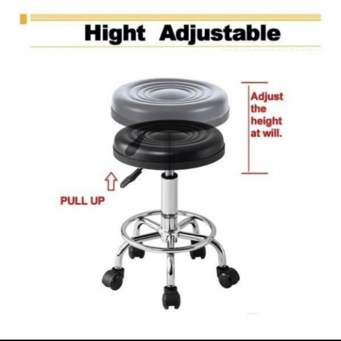 Kursi Putar Bulat Kursi Salon Bulat 201 Hidrolik