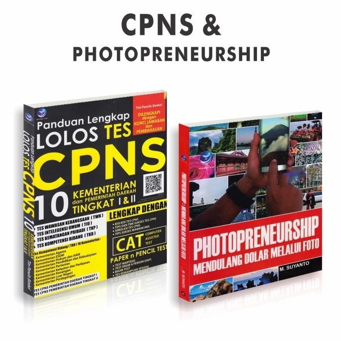 

Buku Lolos Tes CPNS 10 Kementrian Pemda Photopreneurship Mendulang