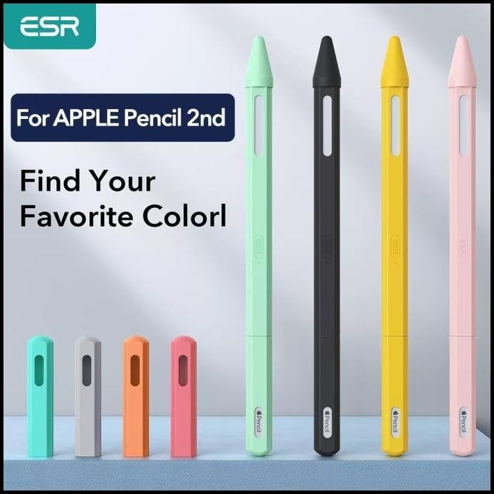 Esr For Apple Pencil 2Nd Case Premium Silicone For Apple Pencil 2Nd