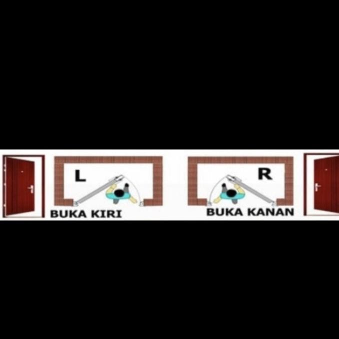 Pintu Baja Tipe Urban 80.02 Termasuk Kusen Handle Kunci Dan Engsel