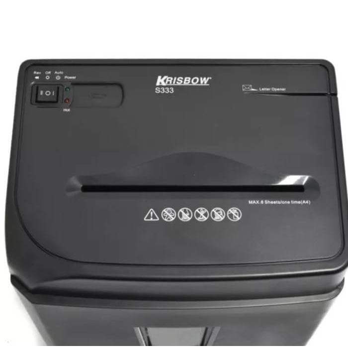 

MESIN PENGHANCUR KERTAS S333 17L KRISBOW PAPER SHREDDER