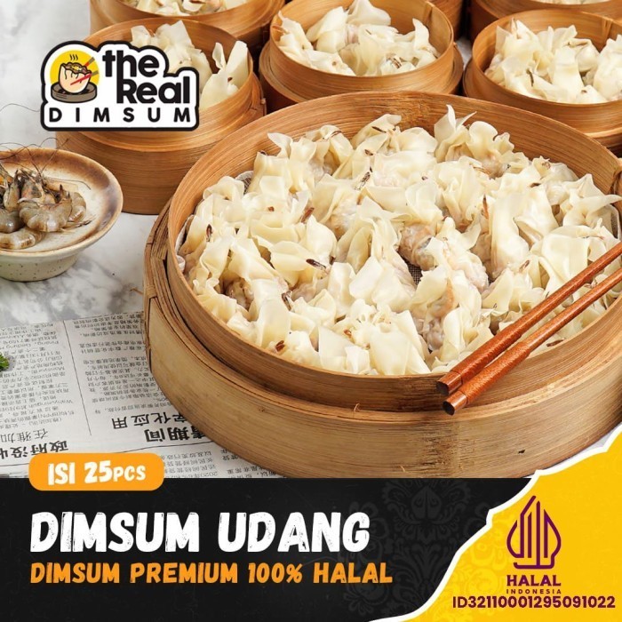 

Dimsum Halal Isi 25 ( Udang ) frozen Fix