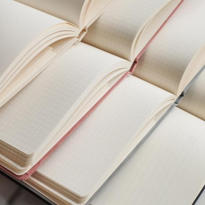 

Mason Aria Notebook Beige + Custom Nama / Buku Catatan Hadiah Unik