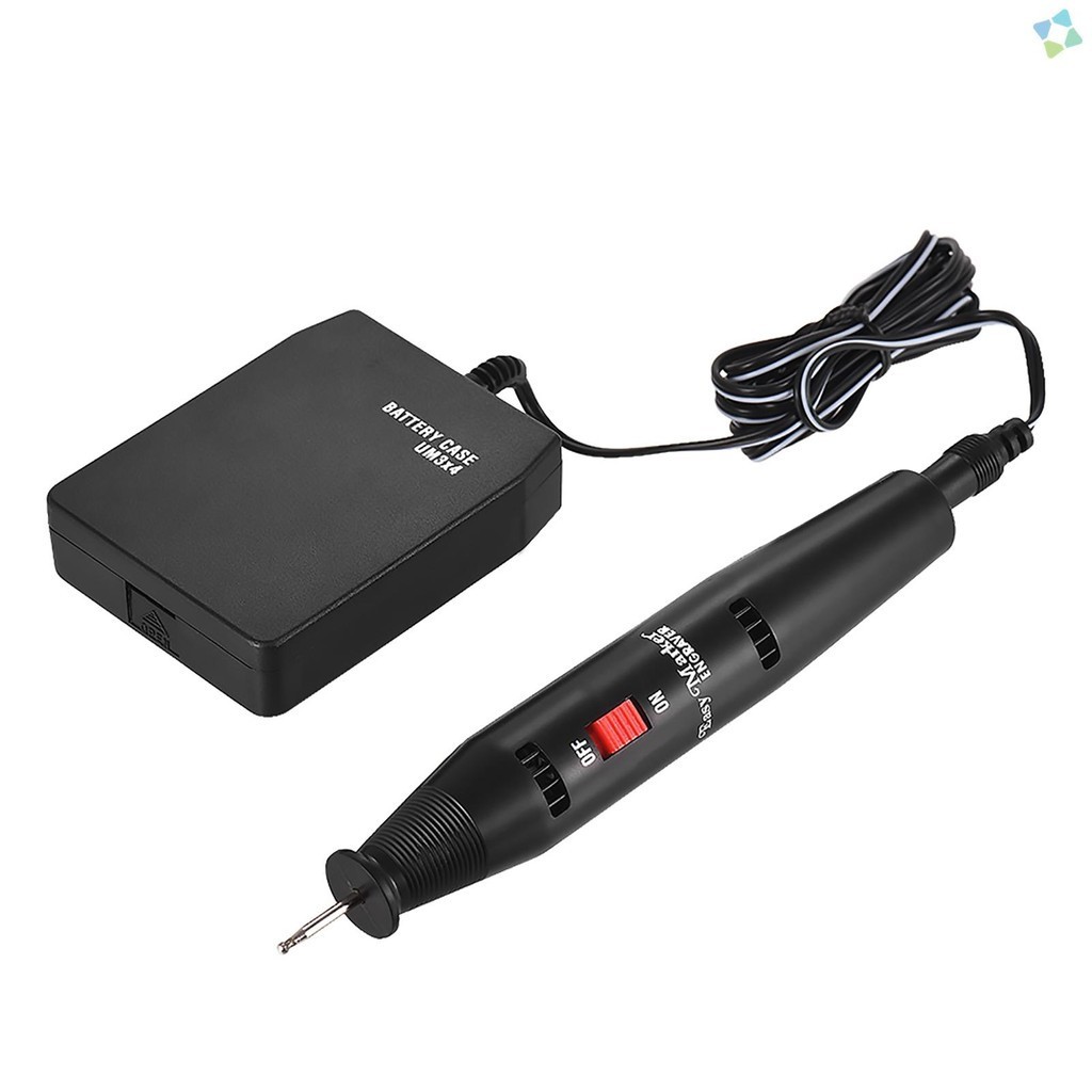 

Portable Precision Electric Engraving Pen Engraver DIY Carve Graver Machine Tools Battery Powered with Strong Diamond Tip Bit for Jewellery Metal Plastic Glass Ceramic Stone Engraving Educational Accessory