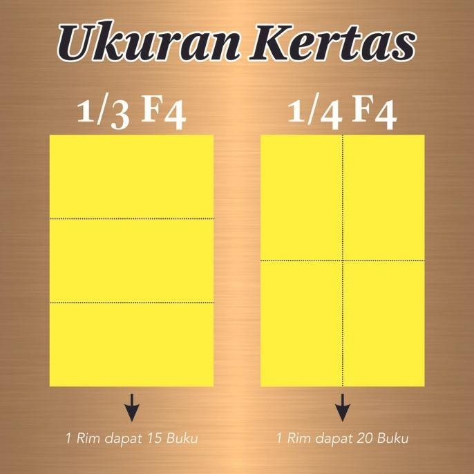 

Resep Dokter Uk. 1/4 F4 (1 Rim)