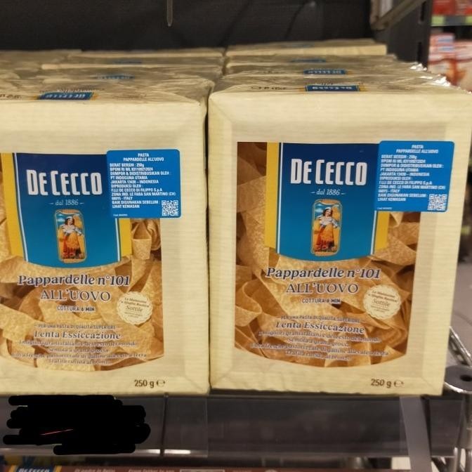 

Dececco Parpadelle Fettucinne All Uovo 250Gr Pasta De Cecco