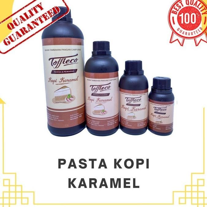 

Toffieco Pasta Perisa Kopi Karamel 250 Gram