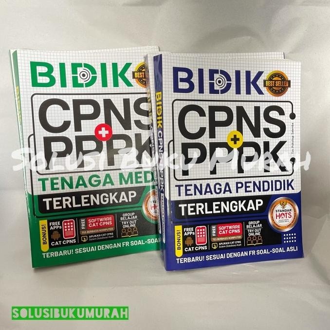 

BUKU BEST SELLER BIDIK CPNS & PPPK UPDATE TERBARU TERLENGKAP 2022