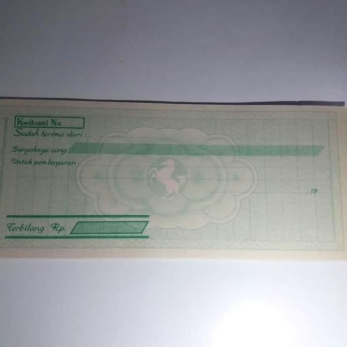 

Buku Kwitansi Lama Jadul Silverhorse Ukuran Besar Berlabel Cetak 19 --