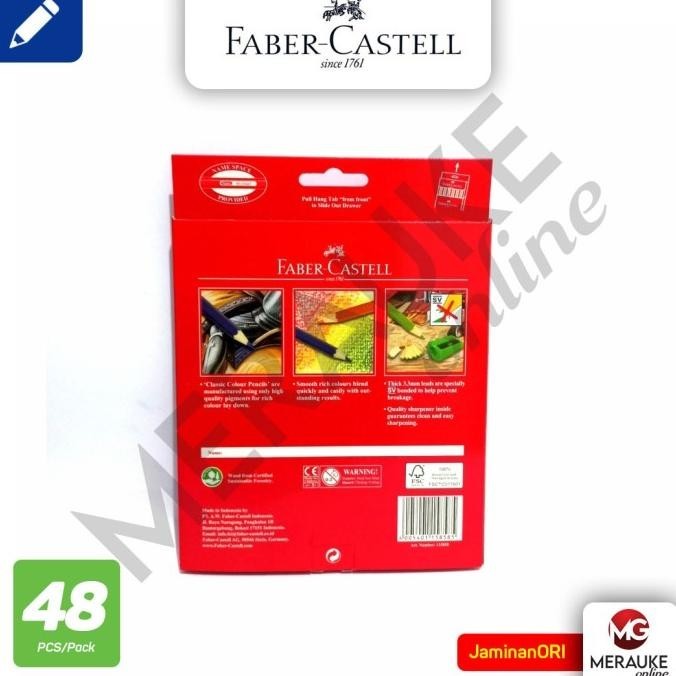 

Faber Castell Pensil Gambar Classic 48 Warna Panjang