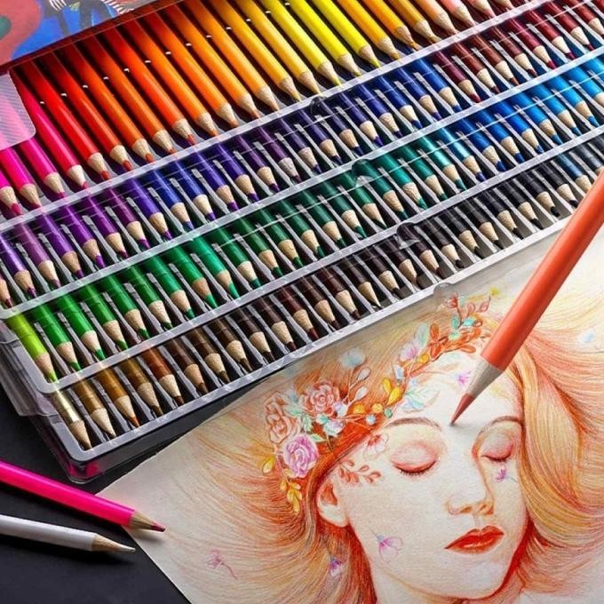 

Pensil Warna Brutfuner Painting Oil Pencil Artist Color Set 160