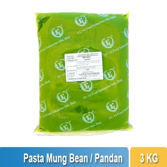 

Yu Ai - Pasta Filling Pandan 3Kg / Pandan Mung Bean