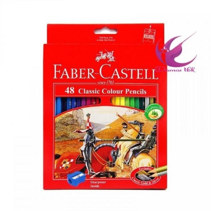 

Pensil Warna Faber-Castell 48 Classic Panjang 48 Warna
