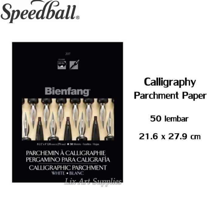 

Bienfang Calligraphy Parchment Paper 8.5 X 11 Inch - 50 Sheets / White