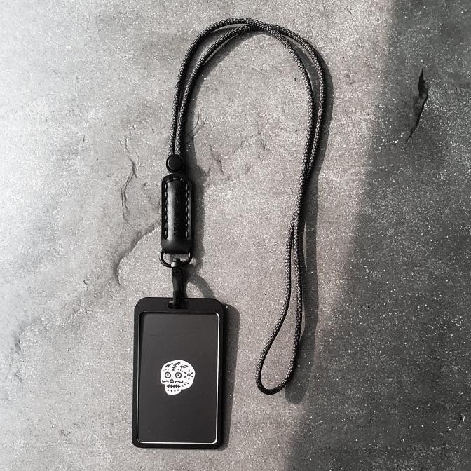 

Bds Scott - Minimalist Paracord Leather Lanyard Id Holder