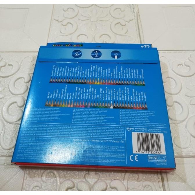 

Maped Pinsil Warna Color'Peps Star 72 Colour