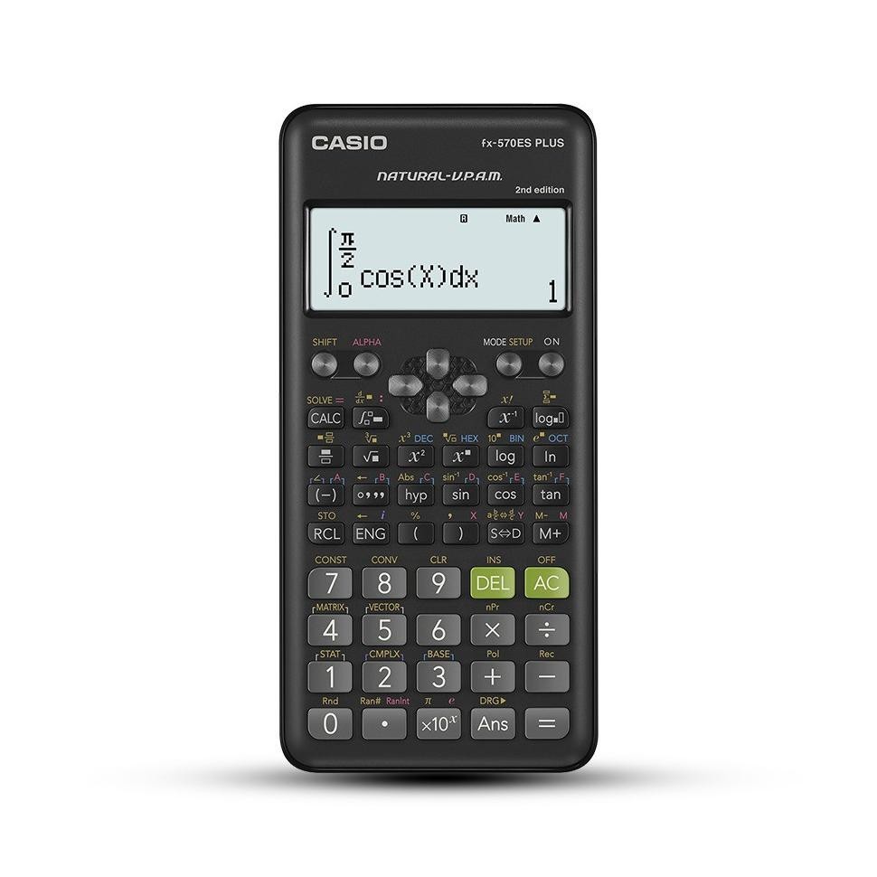 

promooo baru casio fx-570es plus - kalkulator sekolah/kuliah - scientific/saintifik - 417 fungsi
