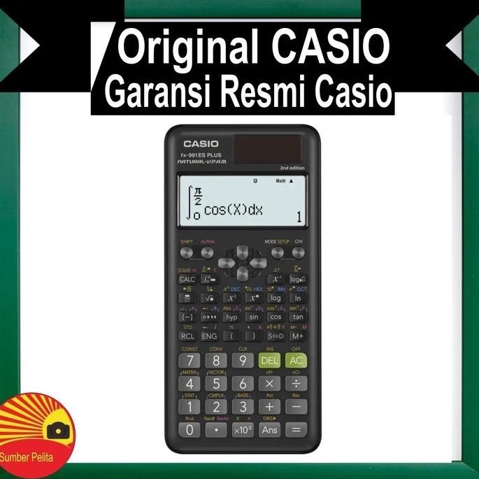 

readyy!!! casio fx 991 es plus kalkulator scientific calculator 2nd ediition