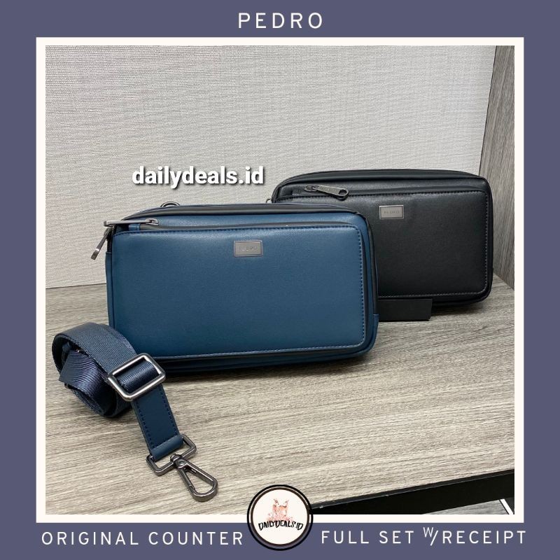 PM2-46320052 Casual Clutch - Jastip P3DRO ORIGINAL COUNTER TAS BAG SLING SELEMPANG PRIA COWOK STORE 