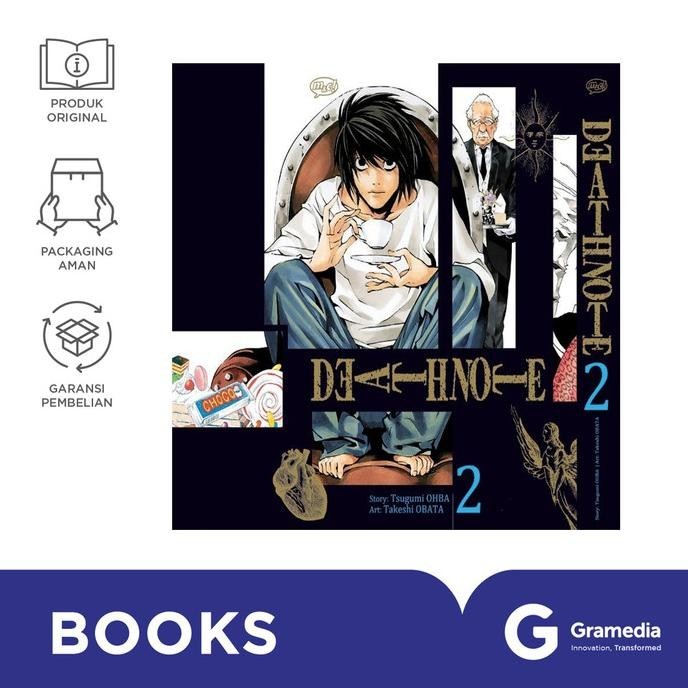 Komik Death Note New Edition Vol 2 (Tsugumi Ohba) TD'