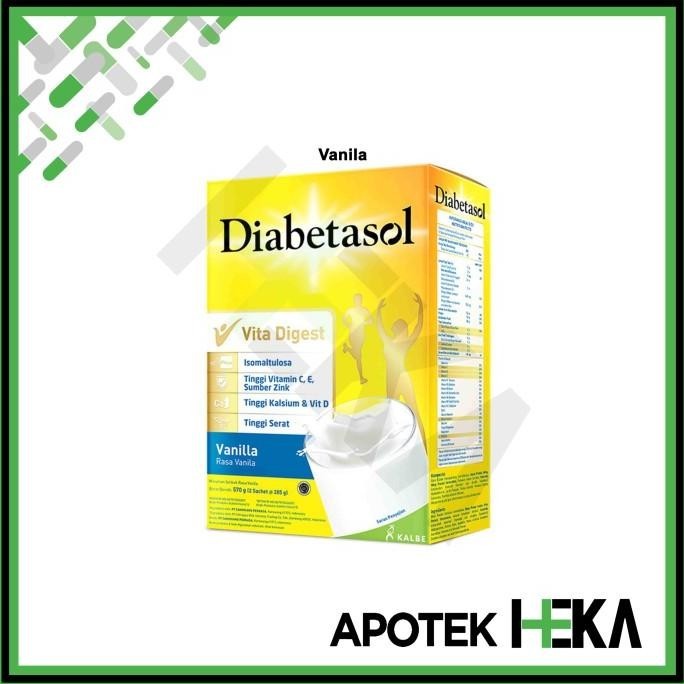 

Diabetasol 570 g - Susu Nutrisi Khusus Diabetes H24S