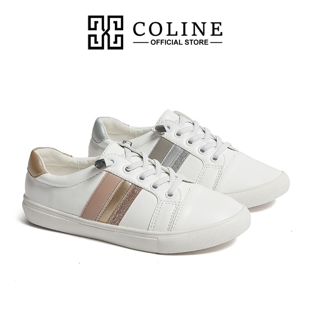 [ PREMIUM SNEAKERS ] COLINE CLN-2593 Sepatu Sneakers Wanita / Sneakers Flat Wanita #C1209