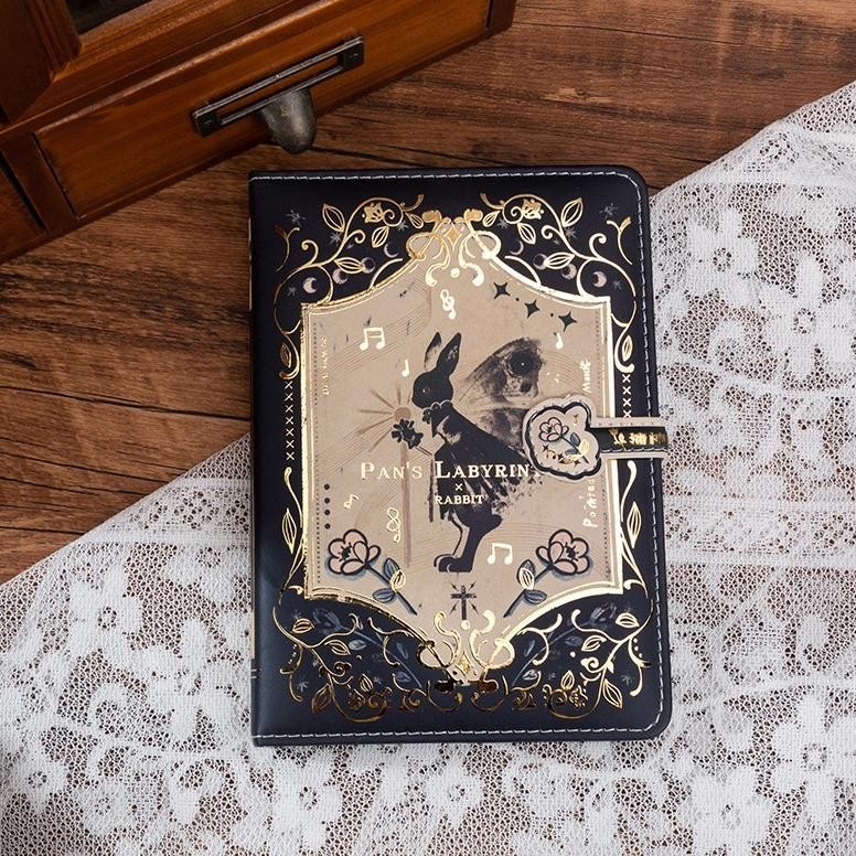 

ht-12 Magnetic Notebook Diary Pan's Labyrinth / Buku Diary PU Leather Buku Catatan - 0881 Premium