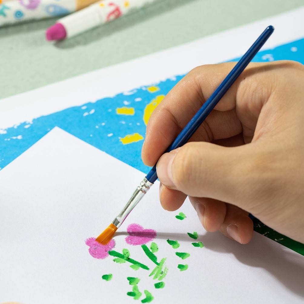 

JPF-1015 Deli Gel Crayon / Krayon 12 24 Warna Tidak Mengotori Tangan Bersertifikat Aman EC211 Original