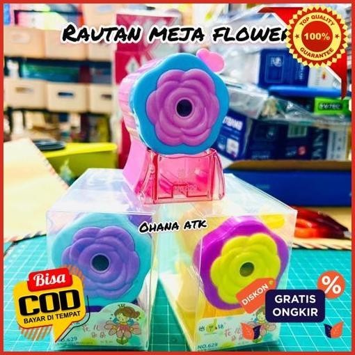 

Cod Serutan Meja Rautan Flowers Bunga Putar Pensil Sharpener Vanco Limited
