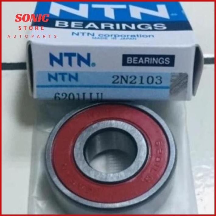 BALL BEARING BERING 6201LLU 6201 LLU NTN ORIGINAL