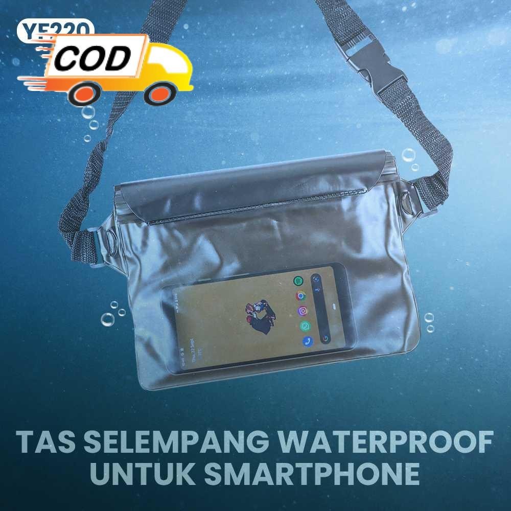 Tas Selempang Hp Waterproof Pelindung Handphone Pria Wanita