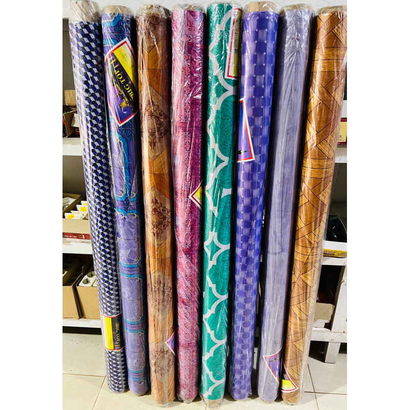 [LOOK STYLISH] Karpet Lantai vinyl Lebar 1.2M 1Roll 10Yard 1.2Meter Karpet Lantai Motif Karpet Motif