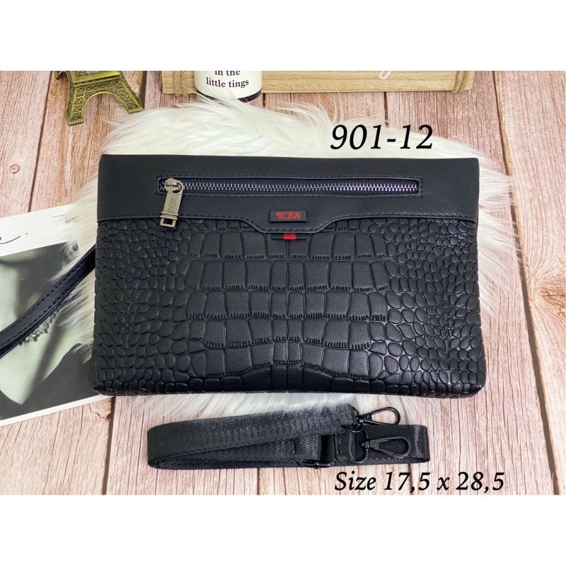 [PREMIUM] BEST PRODUCT Clutch Tumi Handbag Tumi Asli Import Premium