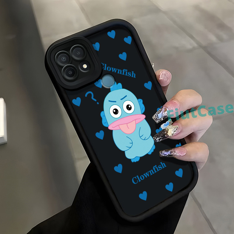 Casing Hp OPPO A15 A15s A35 Case Loopy tercinta Transparan Kesing Silikon Penutup Belakang Cesing Kamera Perlindungan Kasing Tahan Guncangan Softcase