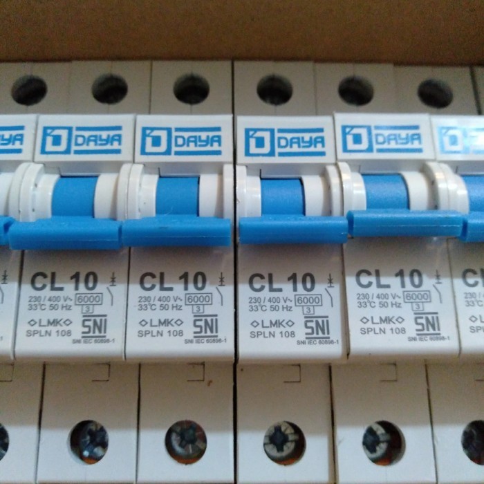 MCB 10A MERK DAYA ORIGINAL PLN