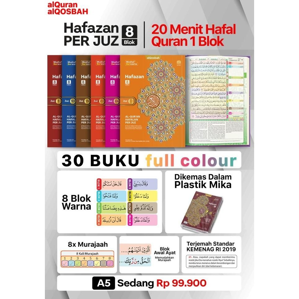 

Alquran Hafazan Per Juz Terjemah UkA5 Al-Quran Hafalan PerJuz Alqosbah
