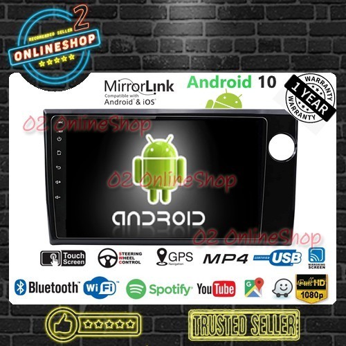 Head unit Android 9 inch Honda Brio Mobilio BRV Nakamichi NA3102i PNP Tape mobil