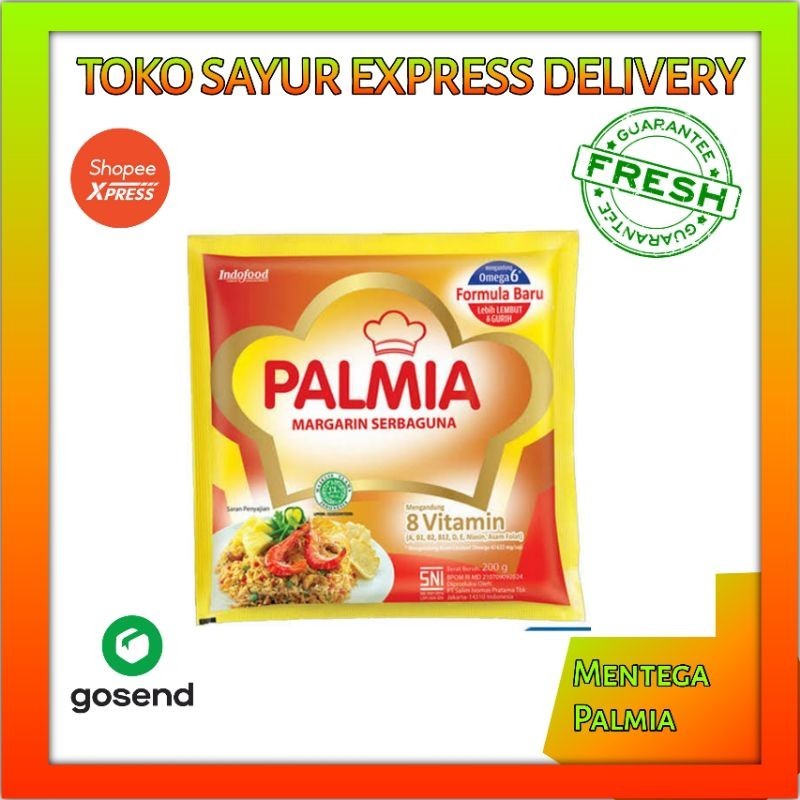 

Mentega Palmia 200 gram