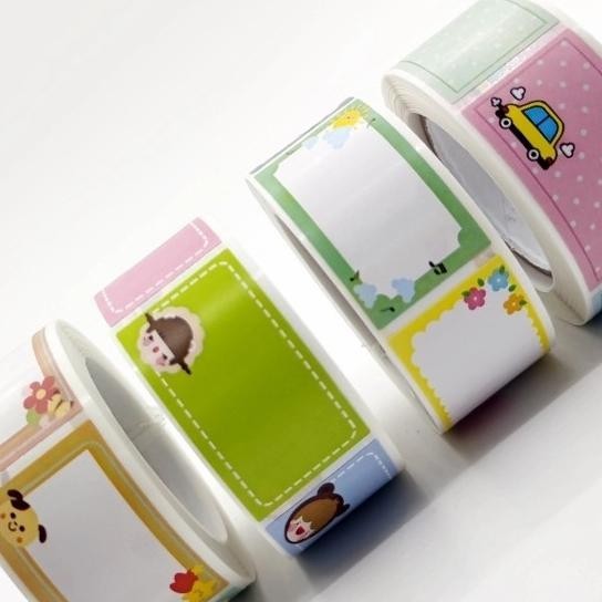 

OLH - Name Label Sticker 250 pcs Stiker Label Nama Murah Name Tag sticker TERLARIS