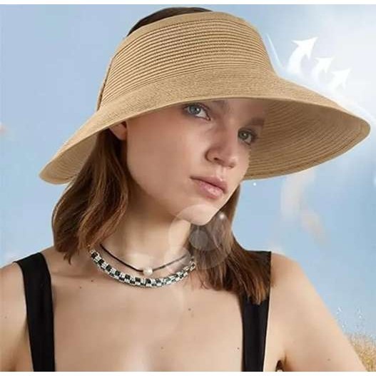 COD Miniso Bali Topi Visor Hat Miniso Topi Miniso Topi Olahraga Topi Golf Topi Senam Topi Tenis Topi