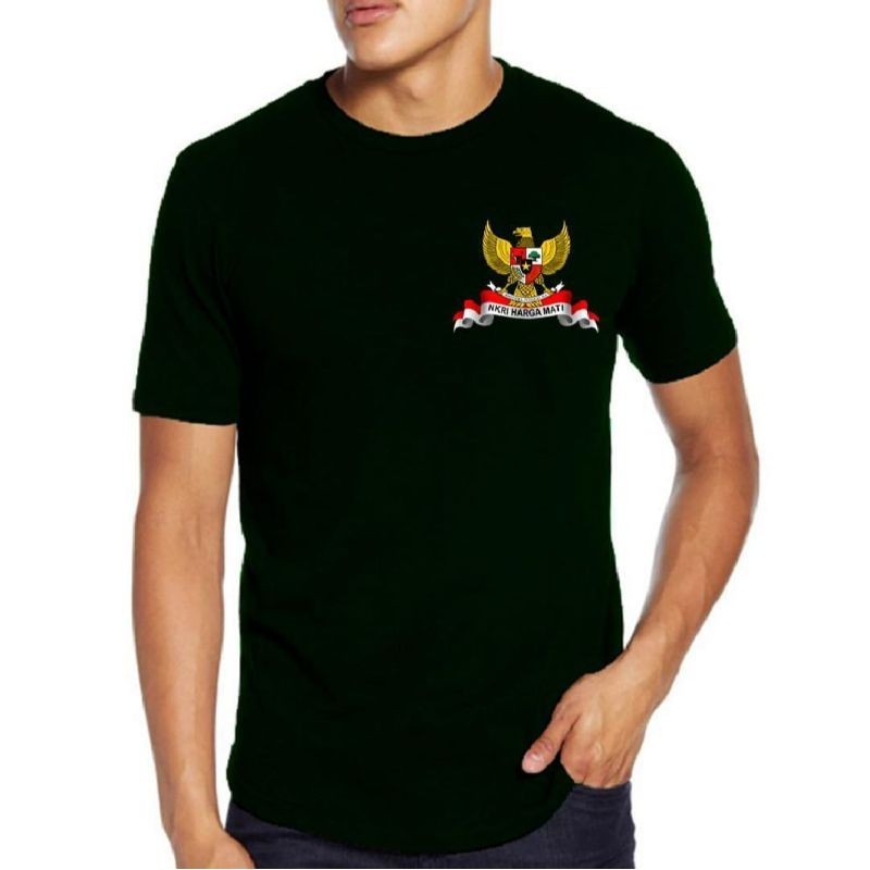 KAOS NKRI HARGA MATI LOGO GARUDA PANCASILA SIMPEL DADA