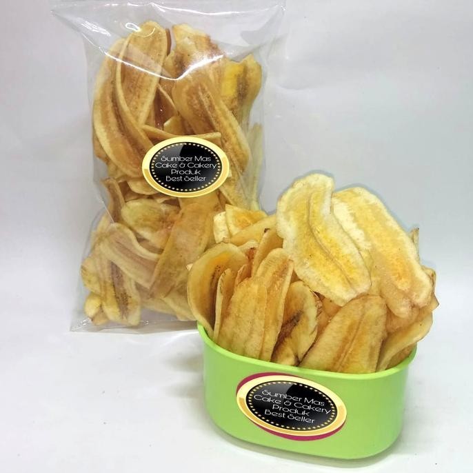 

KERIPIK PISANG KEPOK 250 gr / KERIPIK PISANG ASIN / KERIPIK PISANG RENYAH