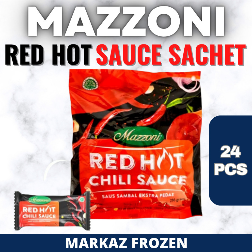 

MAZZONI RED HOT SAUCE 250GR (24/Q)
