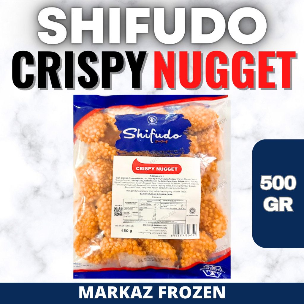 

SHIFUDO CRISPY NUGGET 450GR (20/Q)